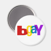 bGay Magnet (Vorderseite/Rückseite)