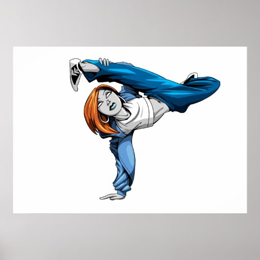 BGIRL-Plakat Poster (Vorne)