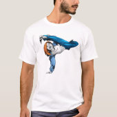 Bgirl-Pose 1 T-Shirt (Vorderseite)