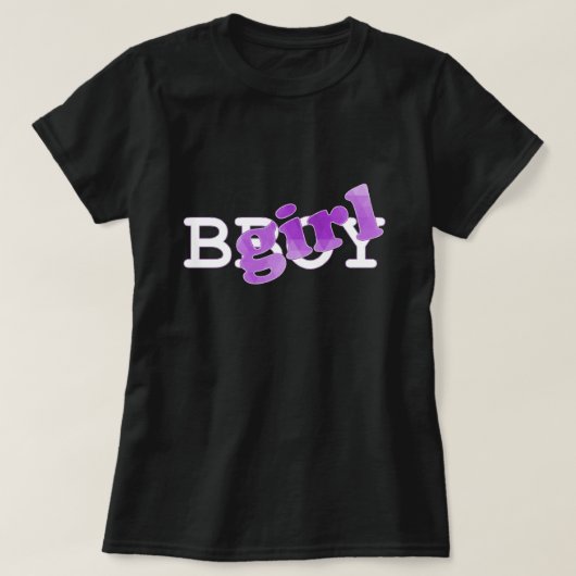 BGirl-Shirt T-Shirt (Design vorne)