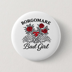Bgm Bad Girl II Classic - Skeleton Herzhandschuhe Button