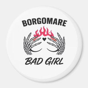 Bgm Bad Girl II - Skeletton Herz Hände Magnet