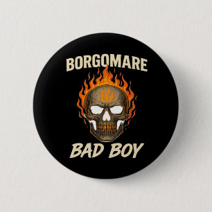 Bgm Bad - Skeleton Hands Herz Button