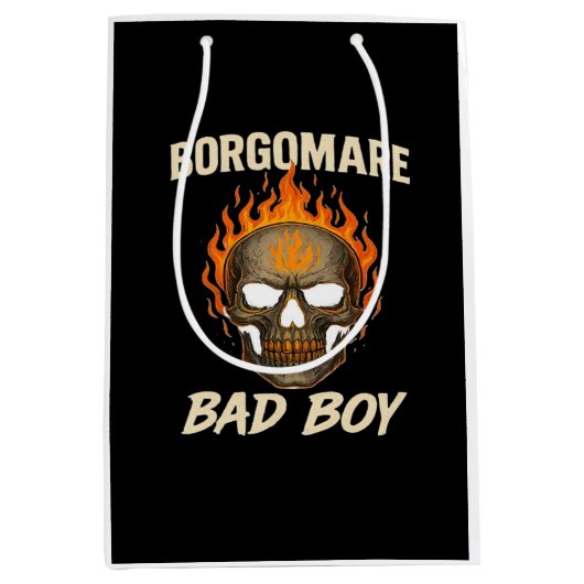 Bgm Bad - Skeleton Hands Herz Mittlere Geschenktüte (Vorderseite)