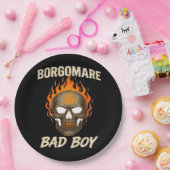 Bgm Bad - Skeleton Hands Herz Pappteller (Party)