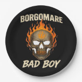 Bgm Bad - Skeleton Hands Herz Pappteller (Vorderseite)