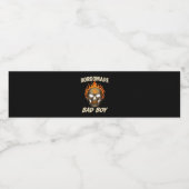 Bgm Bad - Skeleton Hands Herz Wasserflaschenetikett (Einzelnes Label)