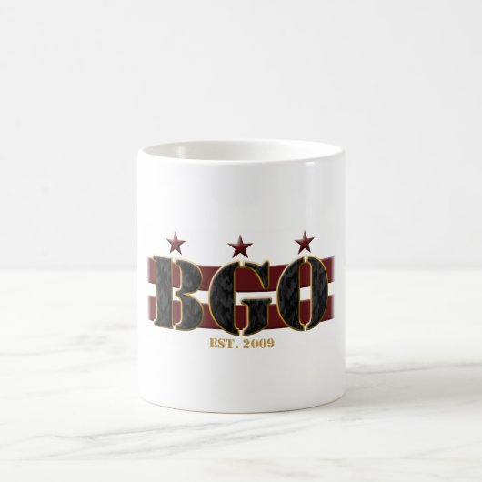 BGO Offizielle Logocoffee-Tasse Kaffeetasse (Mittel)