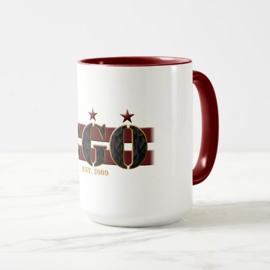 BGO Offizielle Logocoffee-Tasse Tasse (VorderseiteRechts)