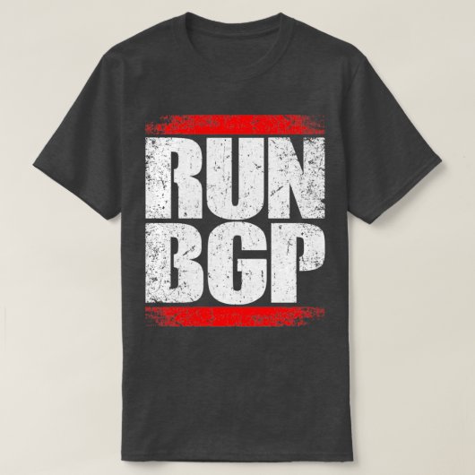 BGP-Programmierer ausführen T-Shirt (Design vorne)