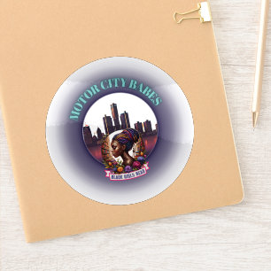 BGR Detroit Aufkleber   Motor City Babes Decal