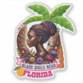BGR Florida-Sticker | Sunshine Staat Decal Aufkleber (Vorderseite)