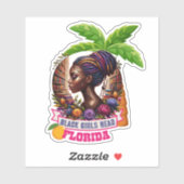 BGR Florida-Sticker | Sunshine Staat Decal Aufkleber (Blatt)