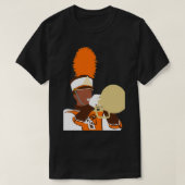 BGSU Falcon Marching Band Mellophone T-Shirt (Design vorne)