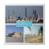BH011 BAHRAIN, Asien, Fliese (Vorderseite)