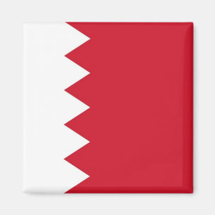 BH - Bahrain - Flagge Magnet