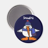 BH - Funny Snowbird Magnet (Vorderseite/Rückseite)