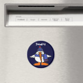 BH - Funny Snowbird Magnet (In Situ (Geschirrspüler))
