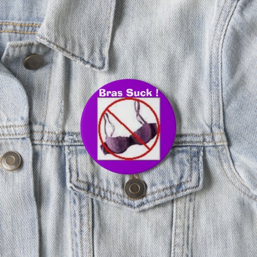 BH sind zum Kotzen!  Knopf Button (Beispiel)