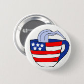 BH, Tee-Party-politischer Knopf Button (Vorne & Hinten)