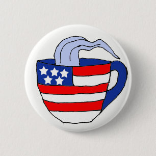 BH, Tee-Party-politischer Knopf Button