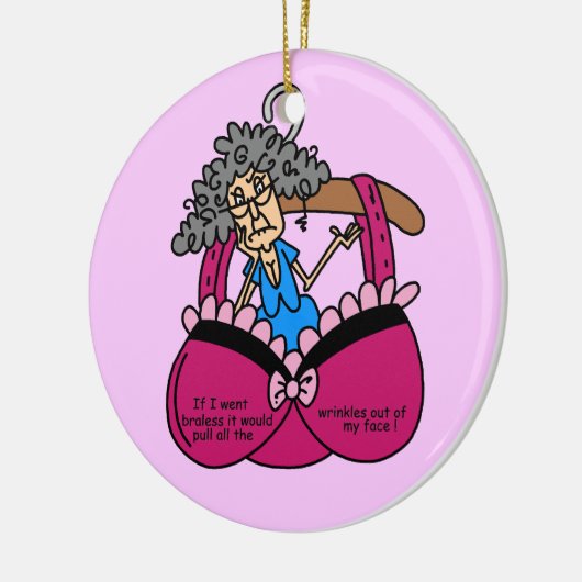 BH und Falten-Spaß Keramikornament (Links)