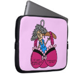 BH und Falten-Spaß Laptopschutzhülle (Vorne Rechts)