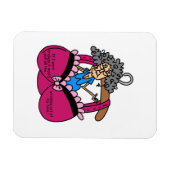 BH und Falten-Spaß Magnet (Horizontal)