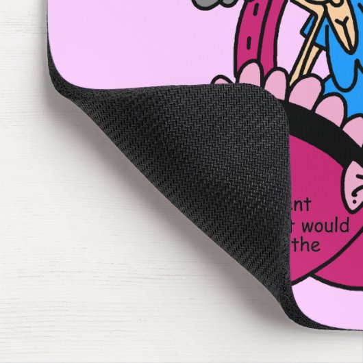 BH und Falten-Spaß Mousepad (Ecke)