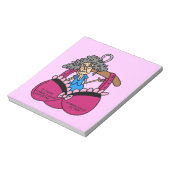 BH und Falten-Spaß Notizblock (Rotiert)