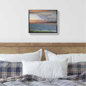 Bhagavad Gita Quote Leinwand: "Wer Kontrolle hat.. Leinwanddruck (Insitu (Schlafzimmer))