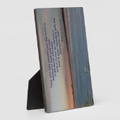 Bhagavad Gita Quote Plaque, "Wer Kontrolle hat.. Fotoplatte (Seite)