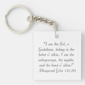 Bhagavad Gita Schlüsselanhänger (Vorderseite)