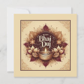 Bhai Duj Karte (Vorderseite)