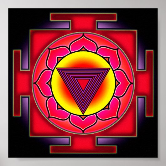 Bhairavi Yantra Poster (Vorne)