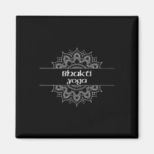 Bhakti-Yoga-Typ-Mandala-Grafik Magnet