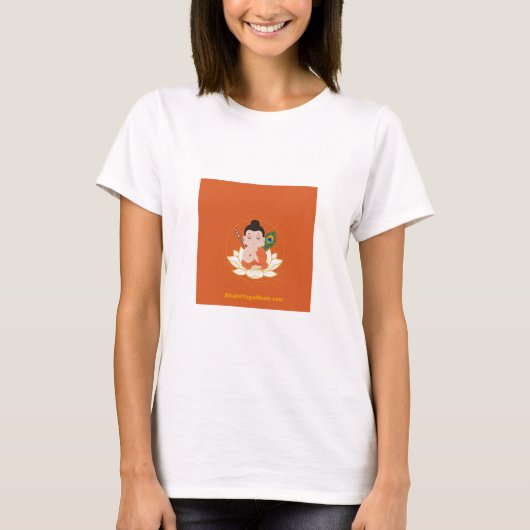 BhaktiYogaMonk Damen T-Shirt (Vorderseite)