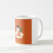 BhaktiYogaMonk Kaffeetasse (VorderseiteRechts)