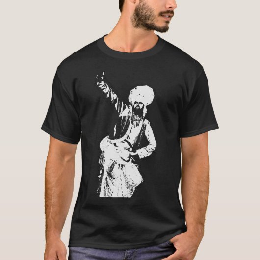 Bhangra Pose 1 T-Shirt (Vorderseite)