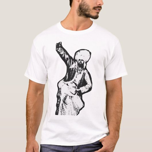Bhangra Pose 1 T-Shirt (Vorderseite)
