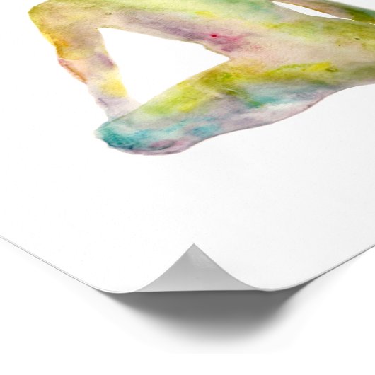 Bharadvajas Drehung Poster (Ecke)