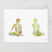 Bharadvajas Drehung Postkarten (Vorderseite)