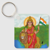 Bharat Mata Keychain Schlüsselanhänger (Vorderseite)