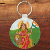 Bharat Mata Keychain Schlüsselanhänger (Vorderseite)