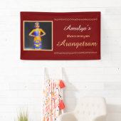 Bharatanatyam Arangetram Vinyl Banner (Insitu)