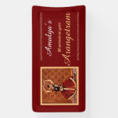 Bharatanatyam Arangetram Vinyl Banner, 61cm x 30cm Banner (Vertikal)