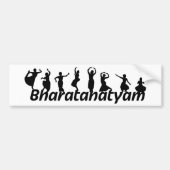 Bharatanatyam Autoaufkleber (Vorne)