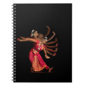 Bharatanatyam Handbewegung - 121 Notizblock (Vorderseite)