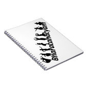 Bharatanatyam Notizblock (Rechte Seite)