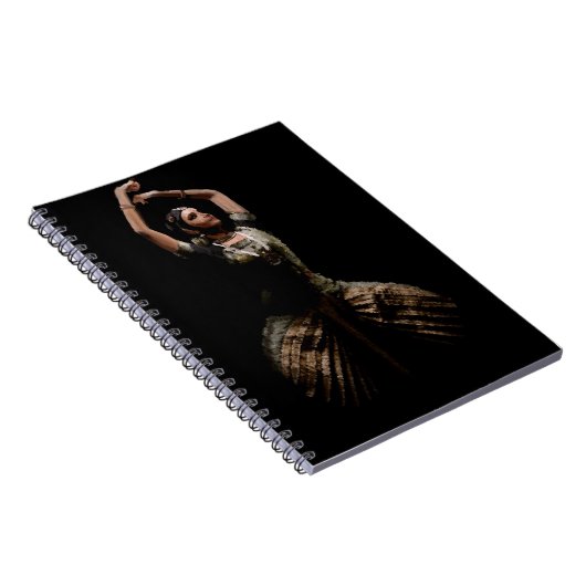 bharatanatyam Pose -158 Notizblock (Rechte Seite)